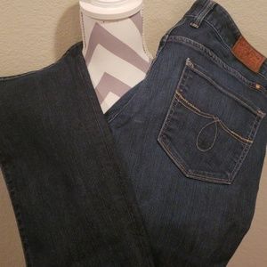 Dark Wash Boot Cut Jeans